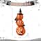 Glitzhome® 14" Lighted Halloween Stacked Resin Pumpkin Table Décor